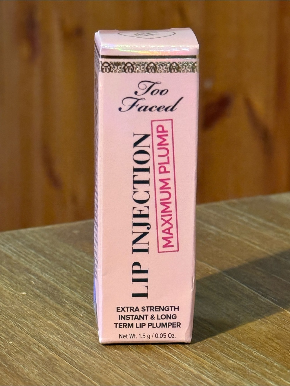 NWT Too Faced Lip Injection Maximum Plump Lip Plumper - 0.05 oz